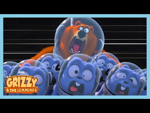 Grizzy & The Lemmings | Moonwalk Bear! | WildBrain Kids