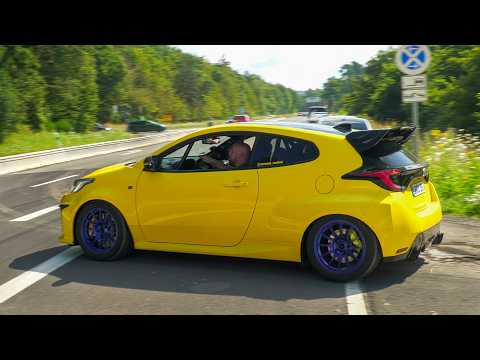 Toyota Yaris GR SOUND Compilation! Accelerations and Powerslide!