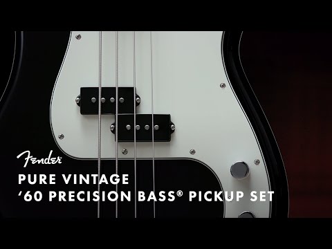 Pure Vintage '60 Precision Bass Pickup Set | Fender