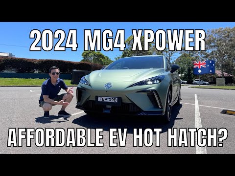2024 MG4 XPOWER Australia Handling Range Pricing Specs Walkaround