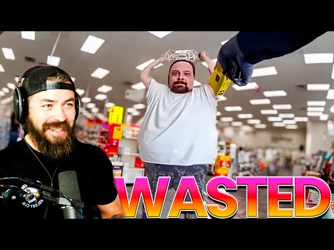 Beyond Wasted Shoplifter Gets Tased With a 0.518% BAC