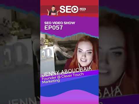 How to get on the first page of Google in 1 min with SEO expert Jenny Abouobaia #Shorts
