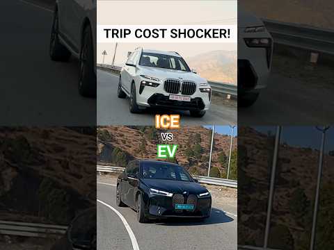 EV vs Petrol: The ₹ Difference on a 400km Trip! | autoX #shorts