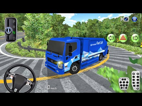 New Garbage Truck Mountain Road Driving: 3D Driving Class 2025 - Car Game Android Gameplay