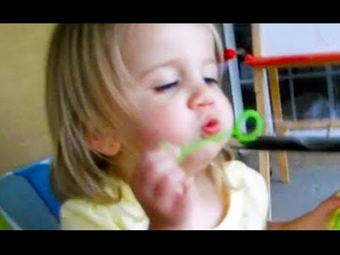 Cute Babies Blowing Bubbles For The First Time - Funny Babies Compilation