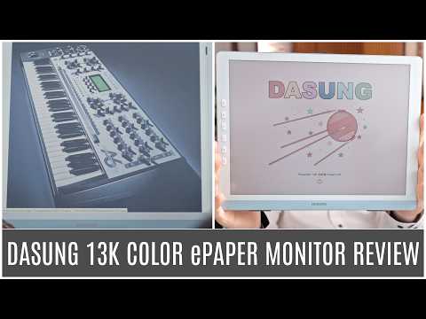 Dasung 13K Color ePaper Computer Monitor: Finally a Real-World Color Solution That Works!