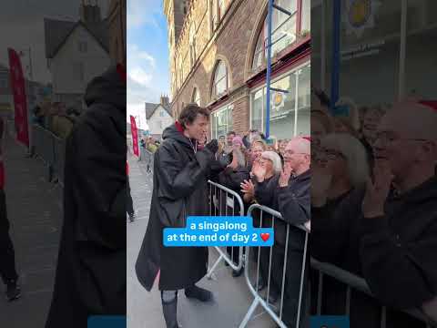 Choir Celebrate's #gregjames Day Two Comic Relief Challenge