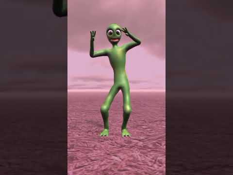 green uzayli dance 💚💚#greenalien #aliendance #elchombo