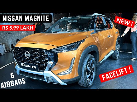 2024 Nissan Magnite Facelift Premium SUV - New Features, Price, Interiors | New Nissan Magnite 2024