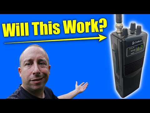 Could This CB Radio Inspire The Next Generation Of Ham Radio Enthusiasts??? (Cobra HH35)