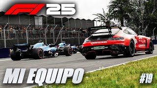 LA VENGANZA DE VERSCHOOR | F1 25 MODO MI EQUIPO: GP MEXICO #19