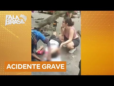 Adolescente fica em estado grave após ser atingido por árvore no Rio de Janeiro