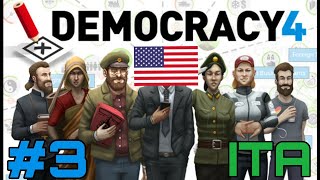 RIDUCIAMO IL DEBITO! -Democracy 4 ITA [Italia] gameplay - Governiamo l'america! #3