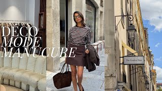 NOUVELLE COLLECTION MODE ET DÉCO, LOOK DU JOUR ET ROUTINE MANUCURE MAISON | VLOG | ROSEANDMUSC