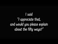 Understanding the Fifty Ways
