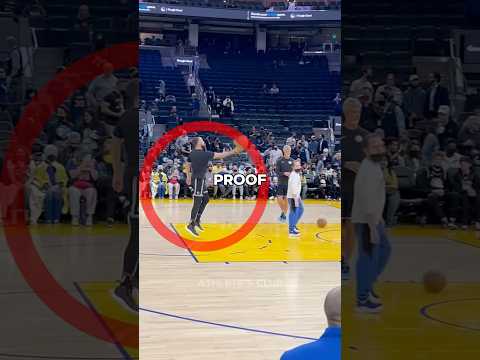 Steph Curry’s Crazy Warmup! (via: migrantcheng/YT) #shorts #nba #basketball