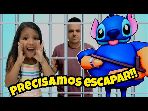 ESCAPE DA PRISÃO DO STITCH NO ROBLOX *Precisamos escapar do stitch malvadão