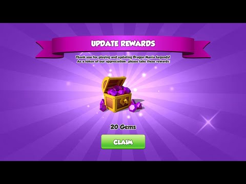 Dragon Mania Legends/UPDATE GAME x20 gems