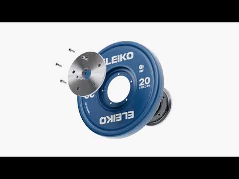 The Eleiko IWF Weightlifting Plate – Explosion