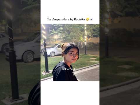 that stare by Ruchika 😂😳👀 #triggeredinsaan #ruchikarathore #trendingshorts #shortsfeed #shorts