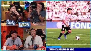 "NOS IBAN A ROBAR" CARLOS ZAMBRANO DESTRUYE AL VAR POR PENAL CONTRA BOYS