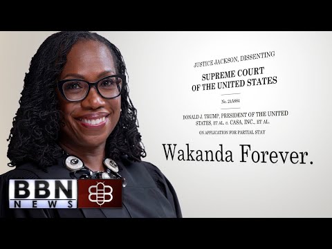 In Powerful Dissent, Ketanji Brown Jackson Writes 'Wakanda Forever'