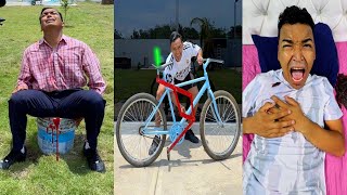 ¡Larin Sufre un ACCIDENTE con la Bicicleta y NO Puede Sentarse! 😱🚲 | Humor Viral con Larin y Amigos
