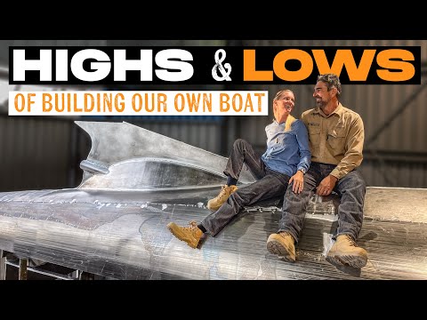 Deadlines and SETBACKS…Building An Aluminum Catamaran Part 5