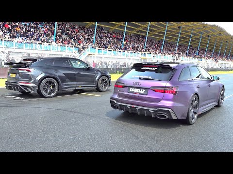 Audi RS6 C8 Avant vs MANSORY Lamborghini Urus