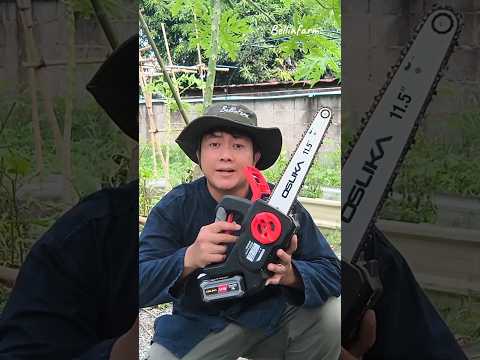 เลื่อยตัดไม้ใหญ่ ที่คนเริ่มทำสวนควรมีไว้ติดมือ  #เลื่อยโซ่ไร้สายOCCS430 #เลื่อยโซ่osuka #bellinfarm