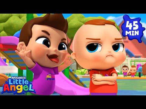 Yes Yes Sharing is Caring! | Little Angel Kids Songs & Nursery Rhymes