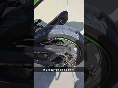 MY WALLET HURTS #automobile #twowheels #motorcycle #zx6r #crash #accident