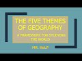 Exploring the Five Themes of Geography
