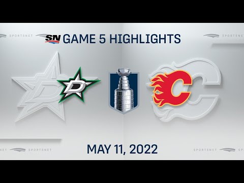 NHL Game 5 Highlights | Stars vs. Flames - May 11, 2022
