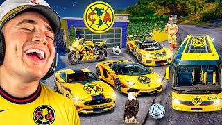 🟡Robando Coches del AMÉRICA en GTA 5!! ⚽️🦅