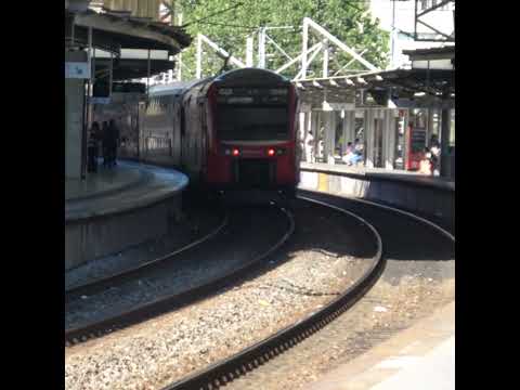 Suburban train 16510 departing #shorts #trains #subscribe #trainspotter #cp3500