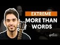 Videoaula More Than Words (aula de violão simplificada)