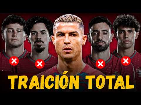 ❌️😡 Así fue el RETORCIDO PLAN para ECHAR a CRISTIANO RONALDO de PORTUGAL