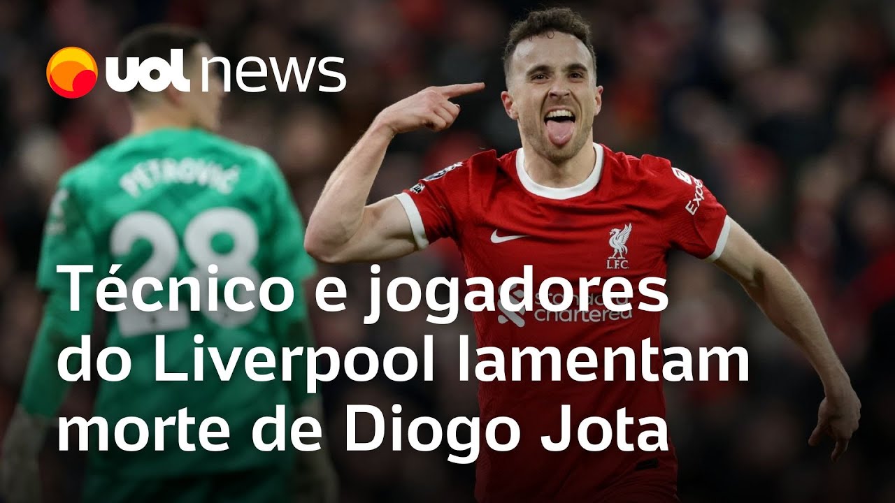 Cristiano Ronaldo Neymar técnico e colegas do Liverpool lamentam morte de Diogo Jota