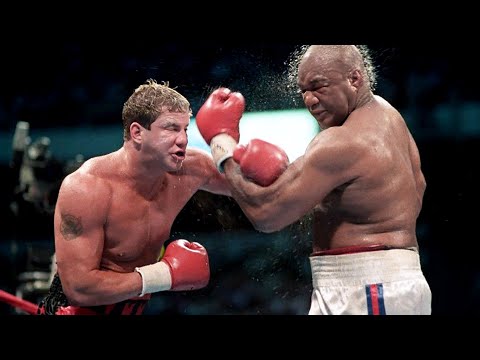 Tommy Morrison (USA) vs George Foreman (USA) | BOXING fight, HD