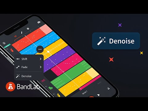 Remove background noise from your recordings with Denoise