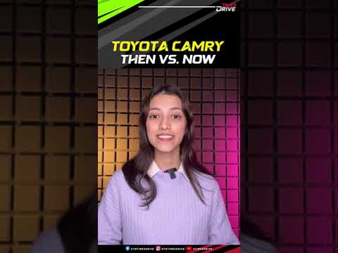 Toyota Camry: Old Vs New | The New Elegant Camry Hybrid | Features & Specs #timesdrivegreen #shorts