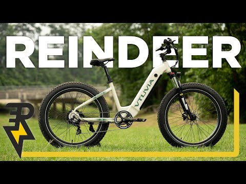 Rugged, Sturdy Off-Road Fat Tire Ebike | VTUVIA Reindeer | Electric Bike Review