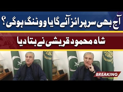 Will there be another surprise | Shah Mehmood Qureshi tells PTI's Planning