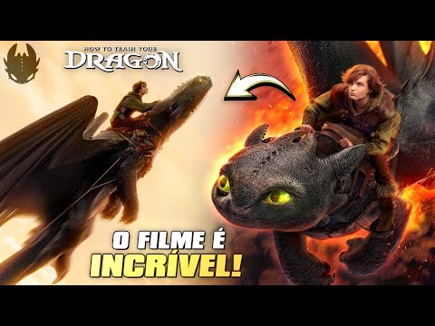 ASSISTI O LIVE ACTION DE COMO TREINAR O SEU DRAGÃO! ANÁLISE (SEM SPOILER)