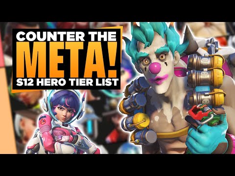 COUNTER the Max Mobility META! - Season 12 Hero Tier List (Overwatch 2)