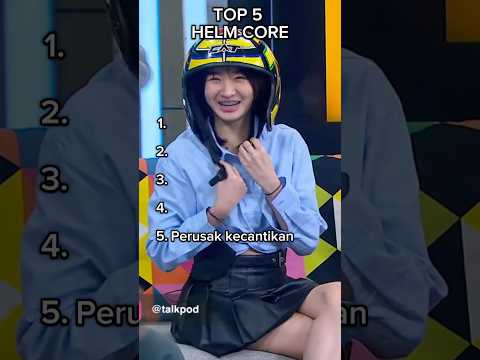 TOP 5 Helm perusak kecantikan🤣#random #lucu #memengakakkocak #top #funny #ngakak #meme #shortvideo