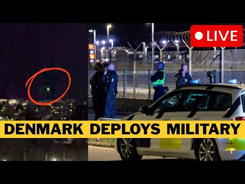 🚨 BREAKING: Drones Active Over Danish Airport - Military Deployed - LIVE Coverage