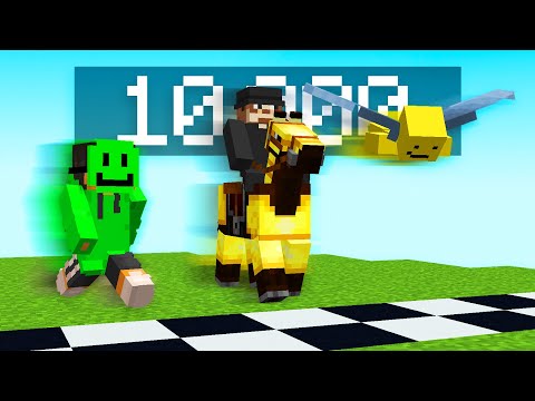 ZMUSIŁEM ICH, by PRZEBIEGLI 10.000 BLOKÓW w Minecraft!