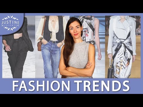 Video: FASHION TRENDS SPRING/SUMMER 2020 + how to wear them ǀ Justine Leconte
